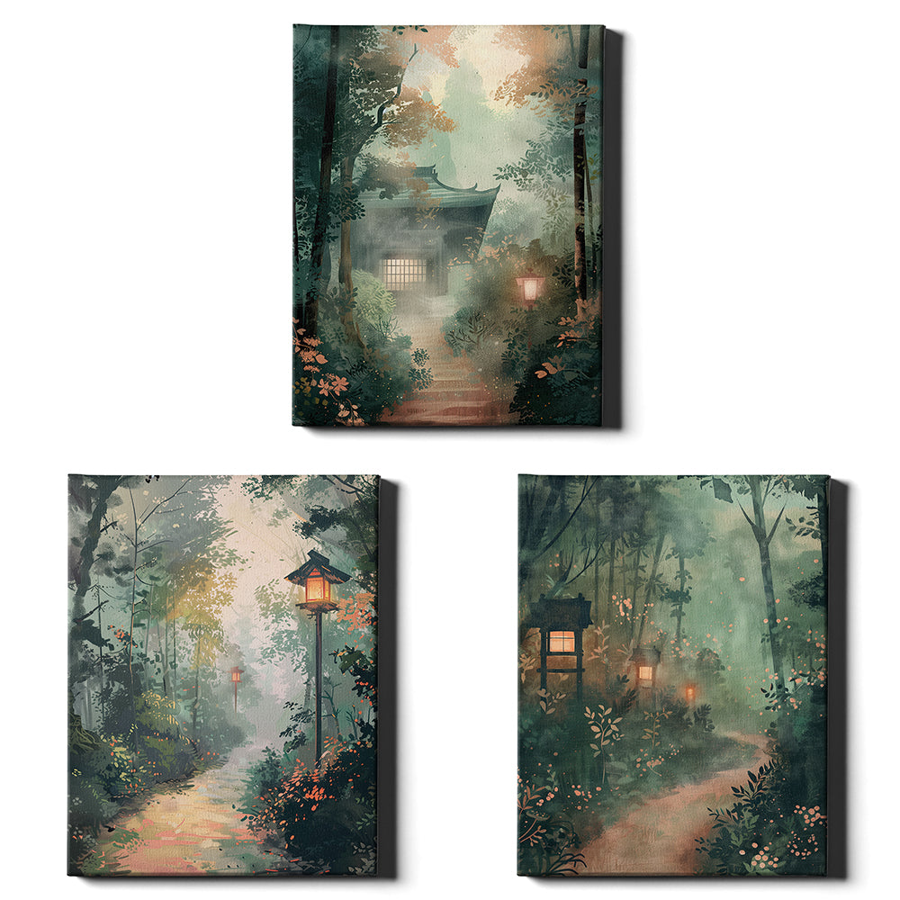 Forestscape | Set of 3 Forest Prints
