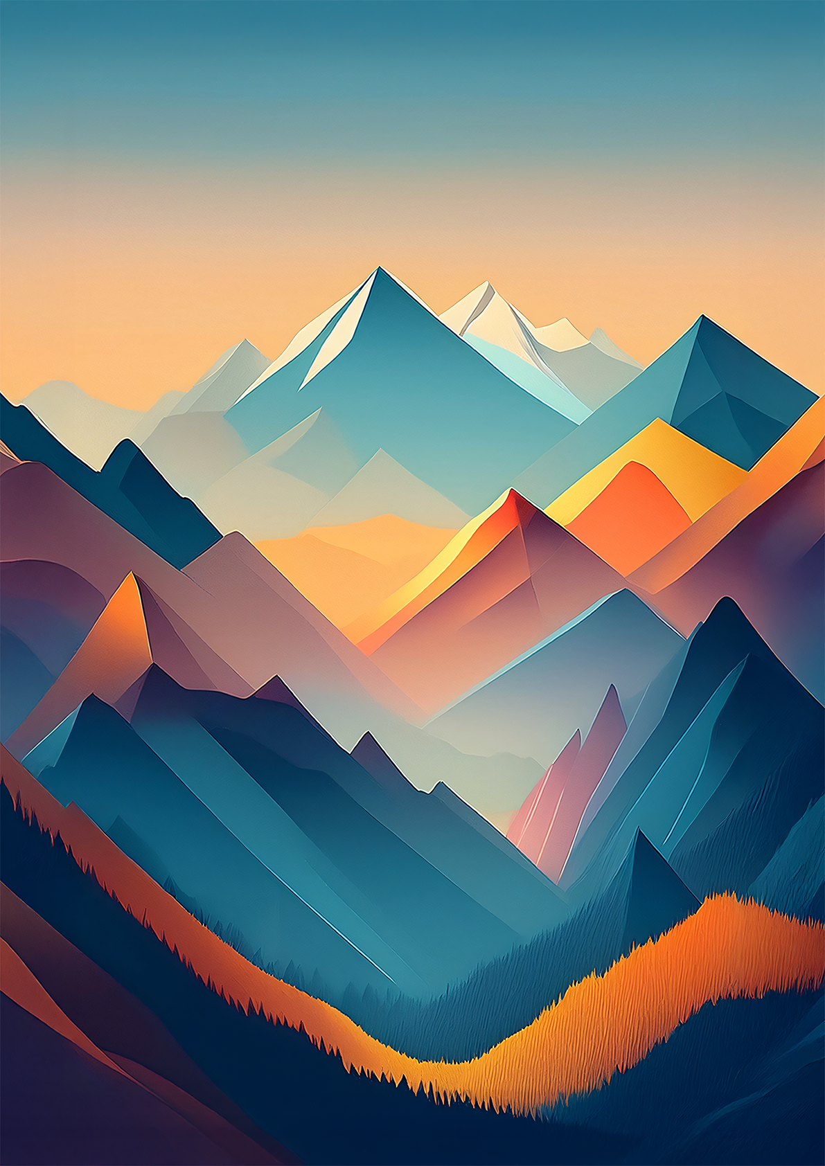 Medium - Unframed