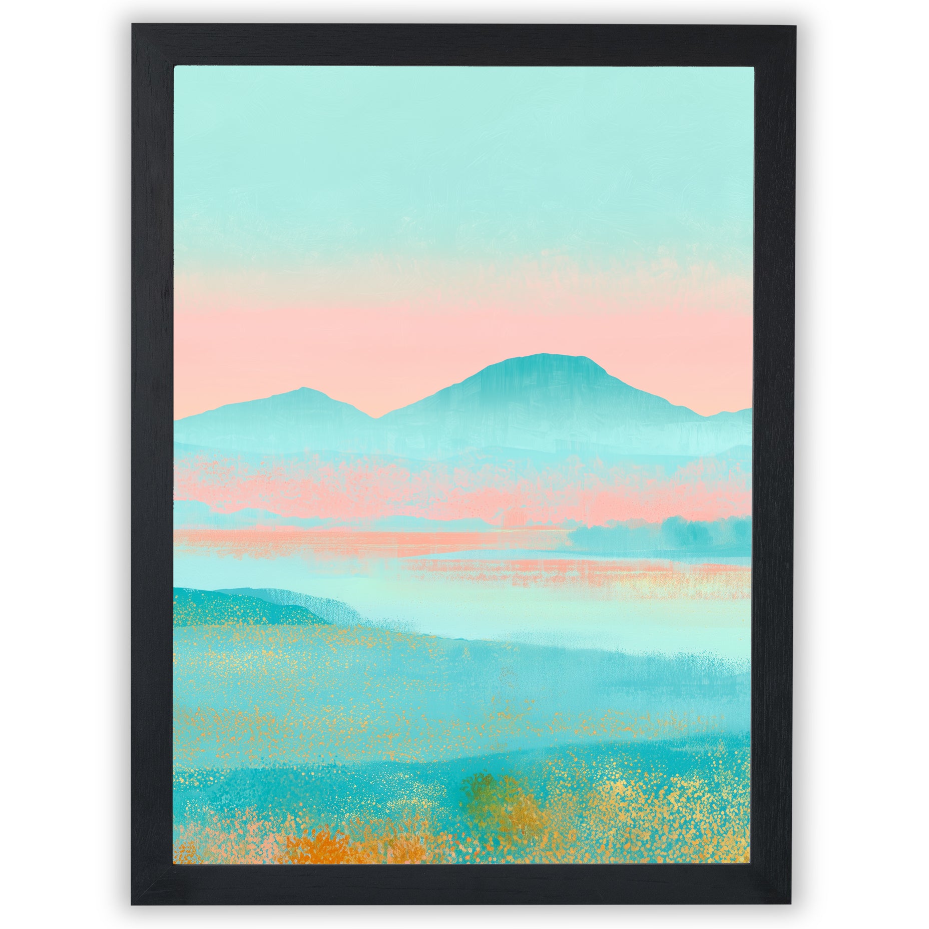 Blush Landscapes - Pink Horizon