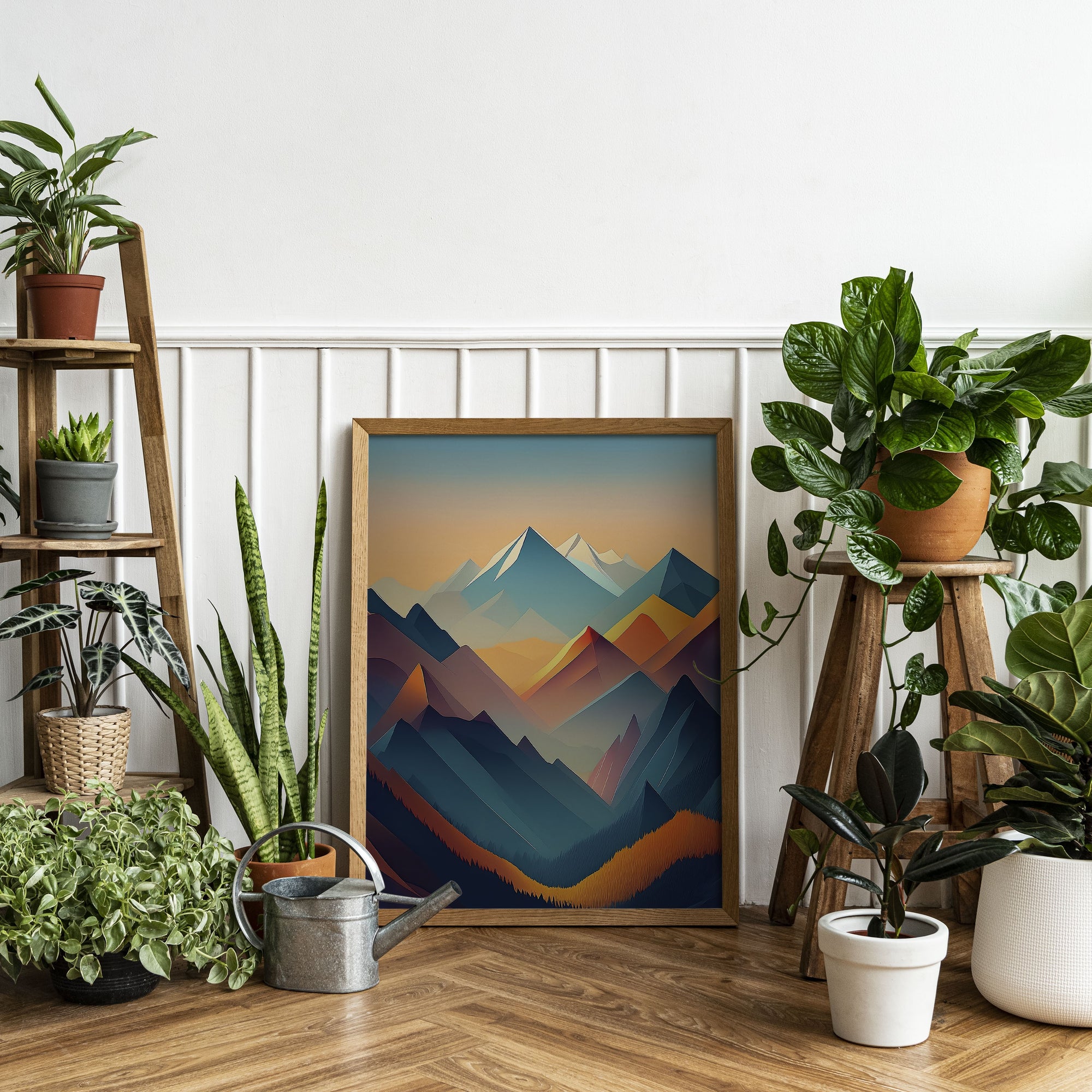 Mountain Landscape – Alpine Light