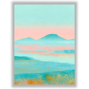 Blush Landscapes - Pink Horizon