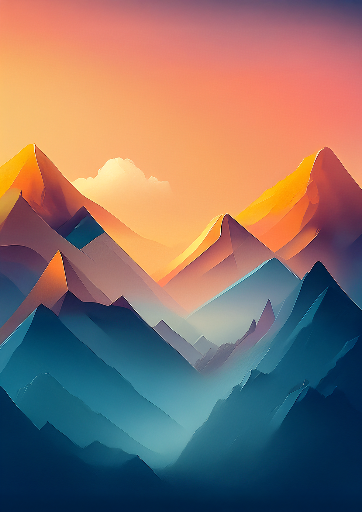 Medium - Unframed
