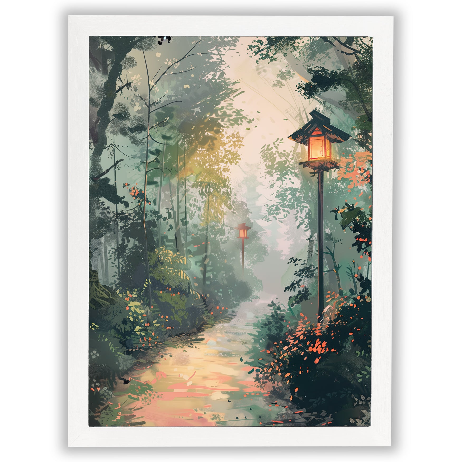 Forestscape - Lantern Path