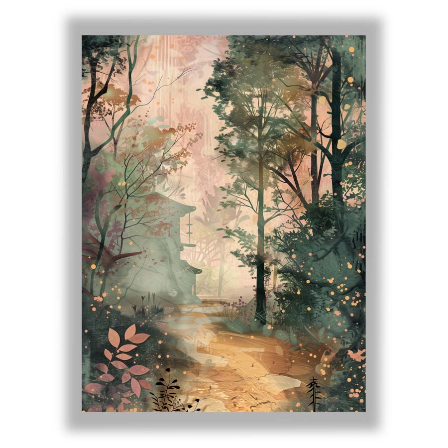 Small - White Frame