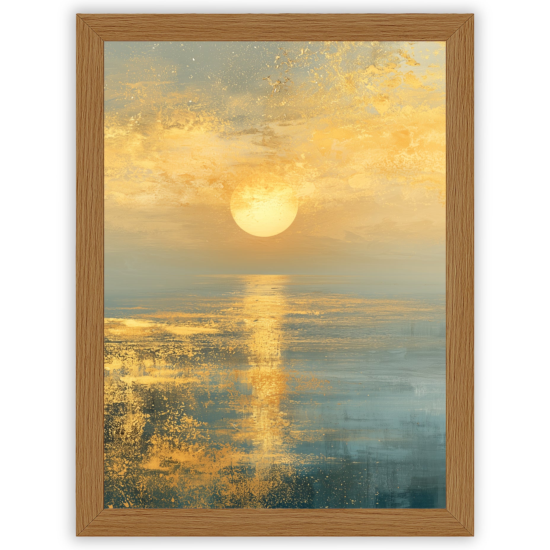 Gilded Landscapes - Golden Horizon