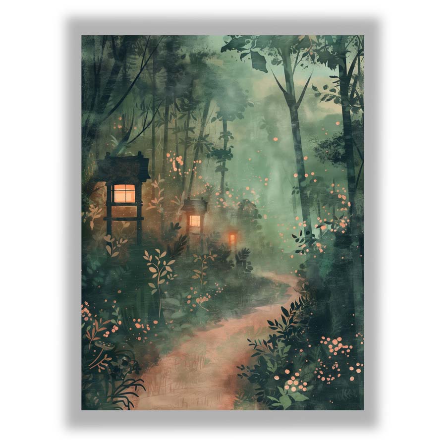 Small - White Frame