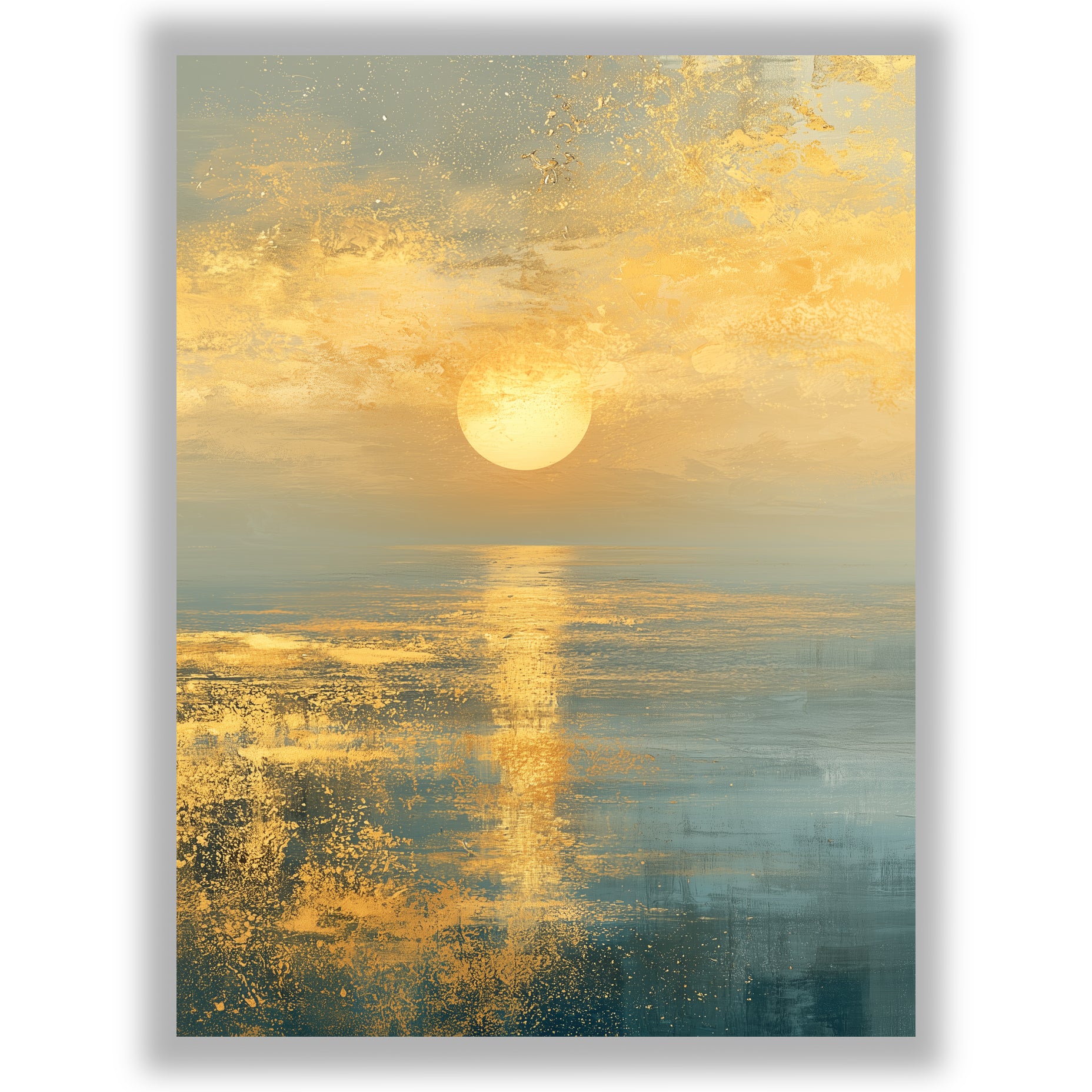 Gilded Landscapes - Golden Horizon