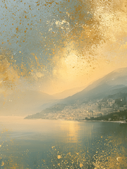 Gilded Landscapes - Coastal Gold