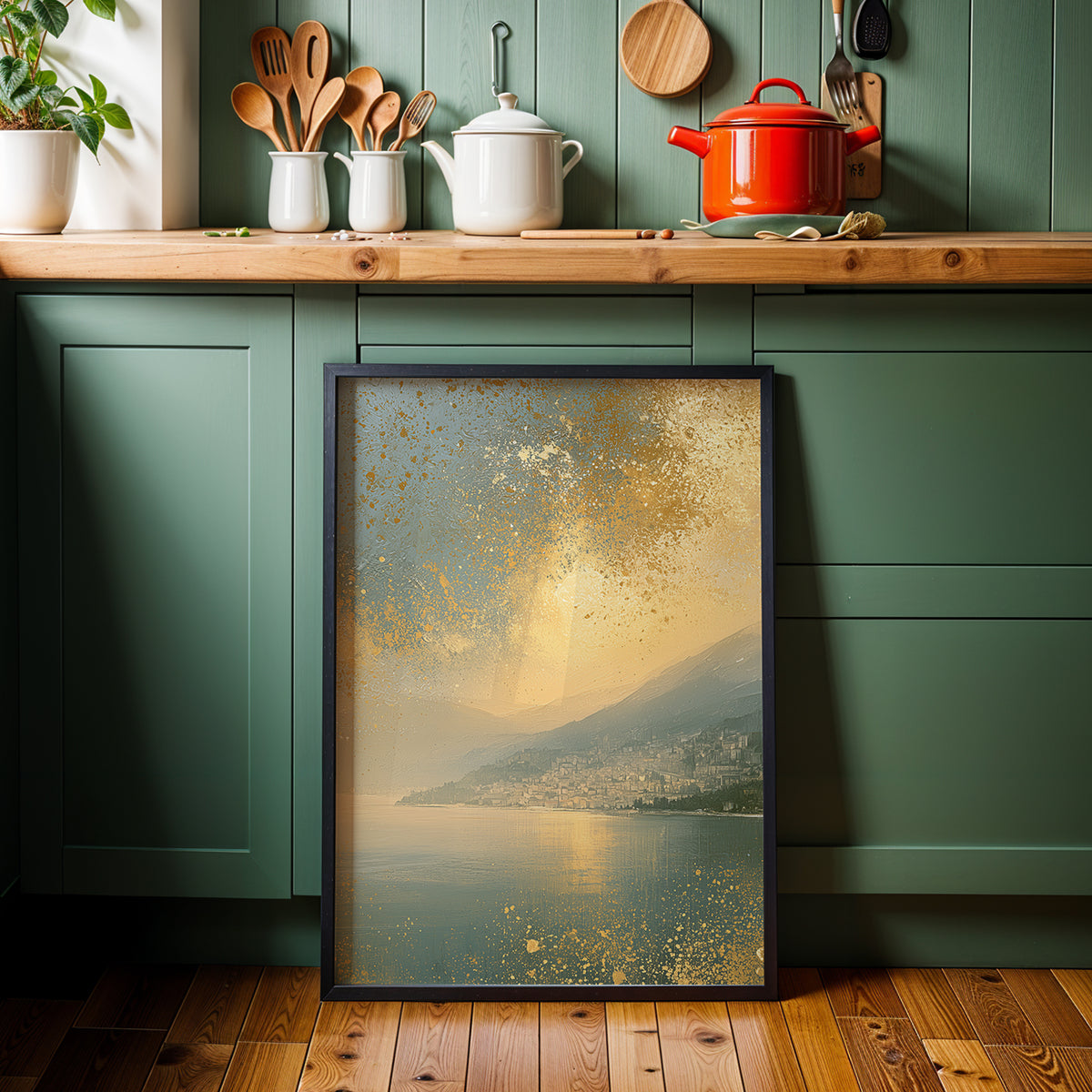 Gilded Landscapes - Coastal Gold