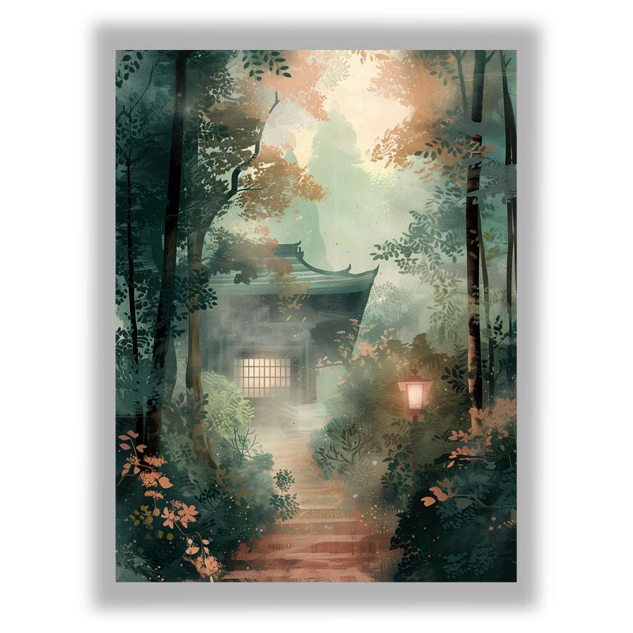 Small - White Frame