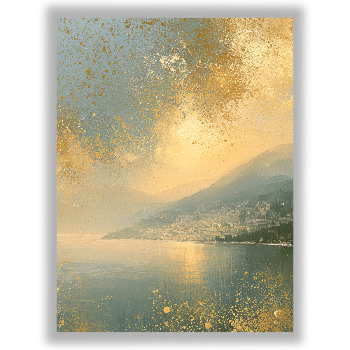 Gilded Landscapes - Coastal Gold
