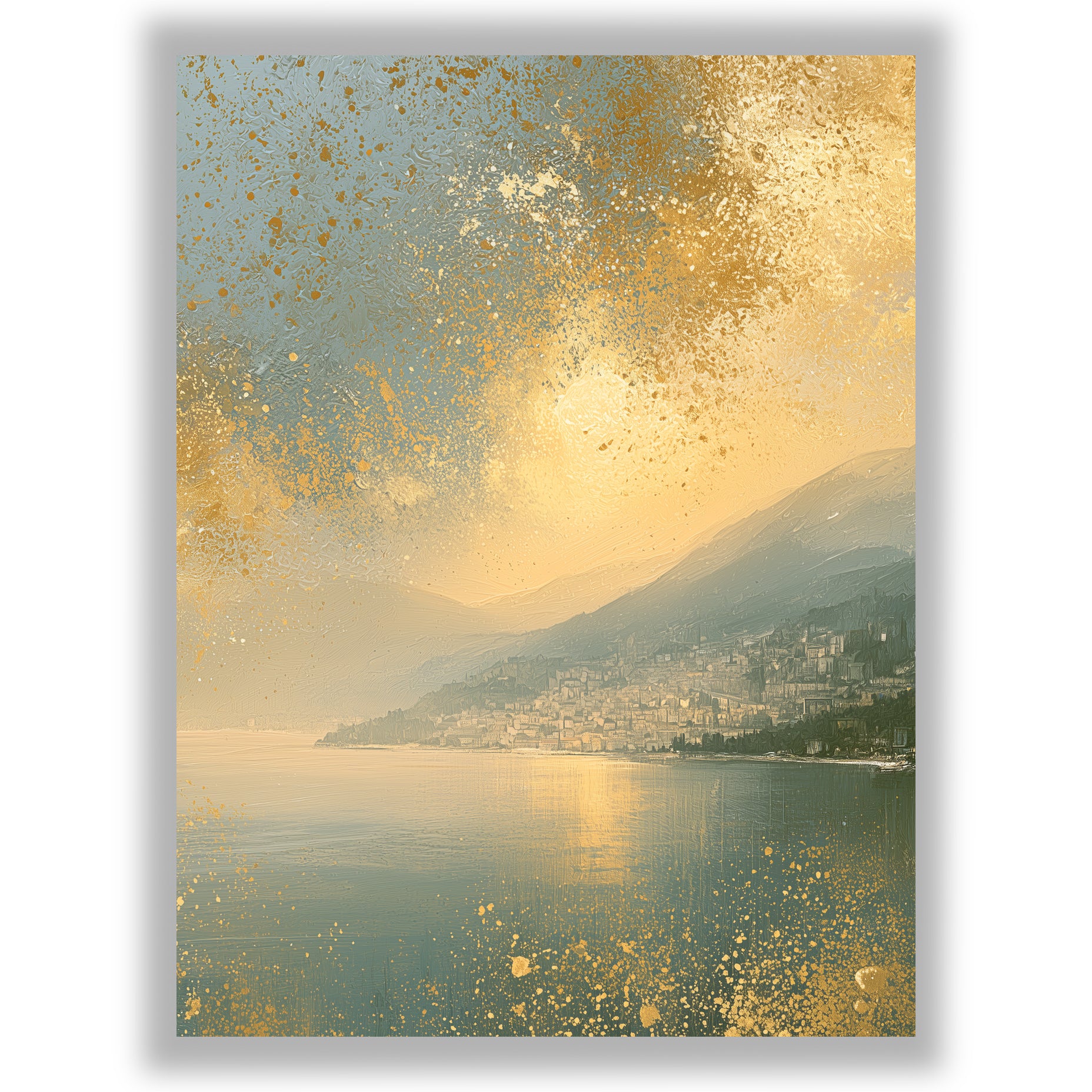 Gilded Landscapes - Coastal Gold