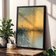 Gilded Landscapes | Set of 3 Scenic Prints