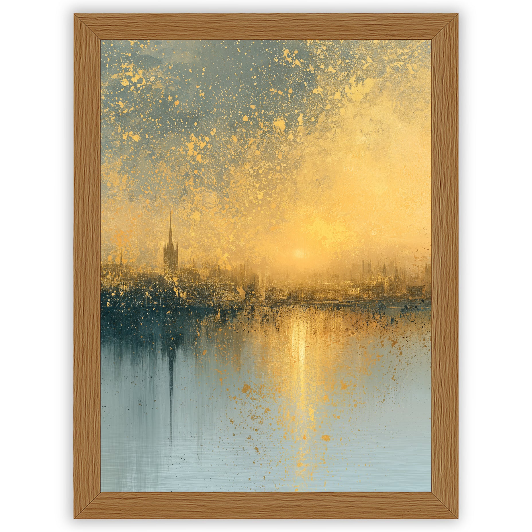 Gilded Landscapes - Golden City
