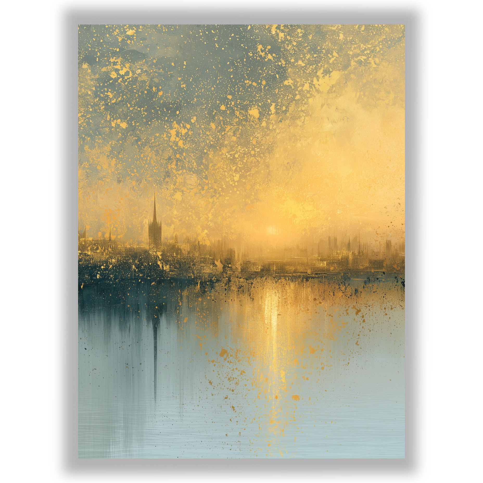 Gilded Landscapes - Golden City