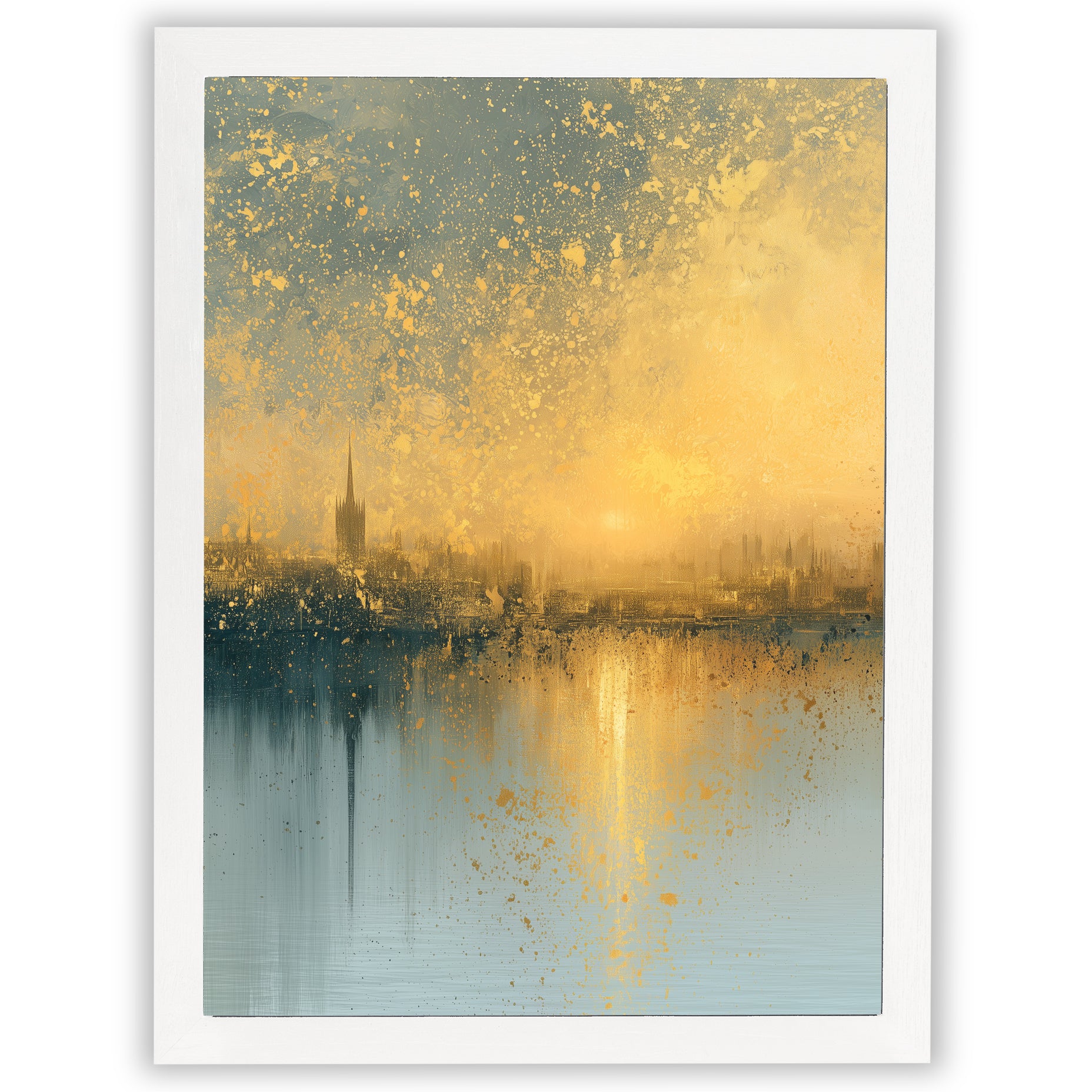 Gilded Landscapes - Golden City