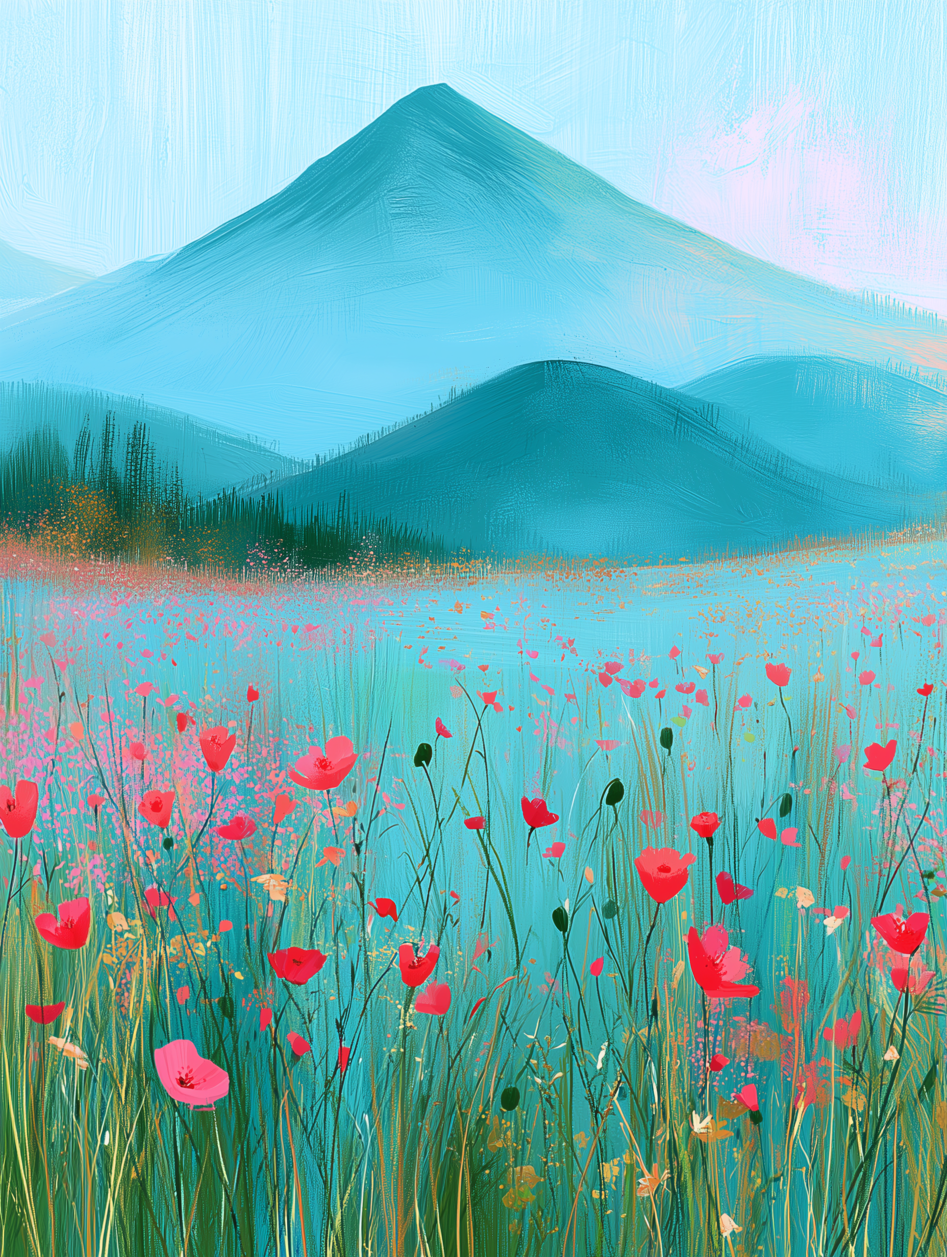 Wildflower Valley - Poppy Meadow