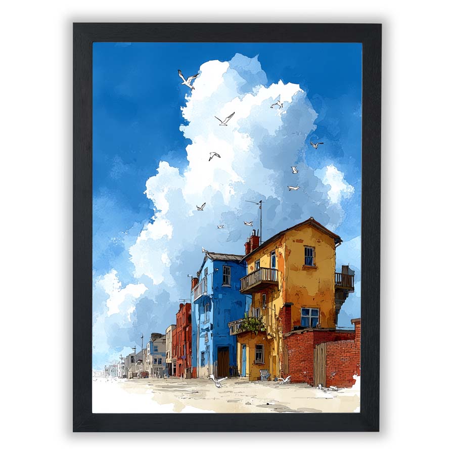 Salt & Sky – Seabird Morning - Small - Unframed