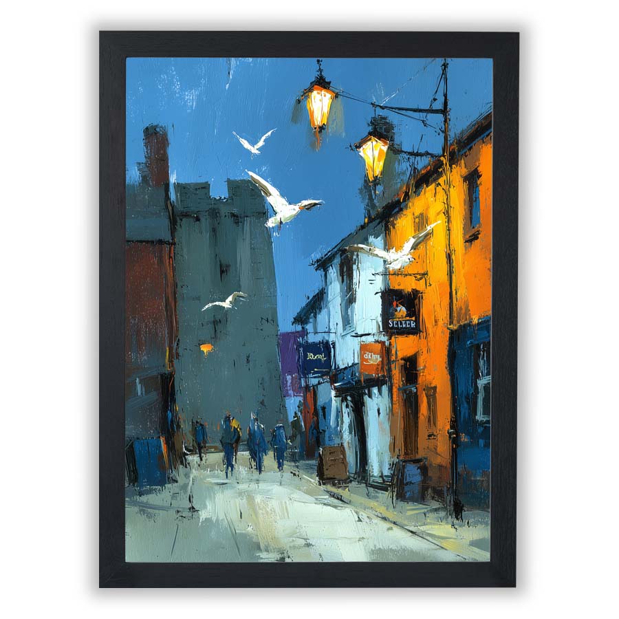 The Pub Lanterns – Evening Flight - Small - Unframed