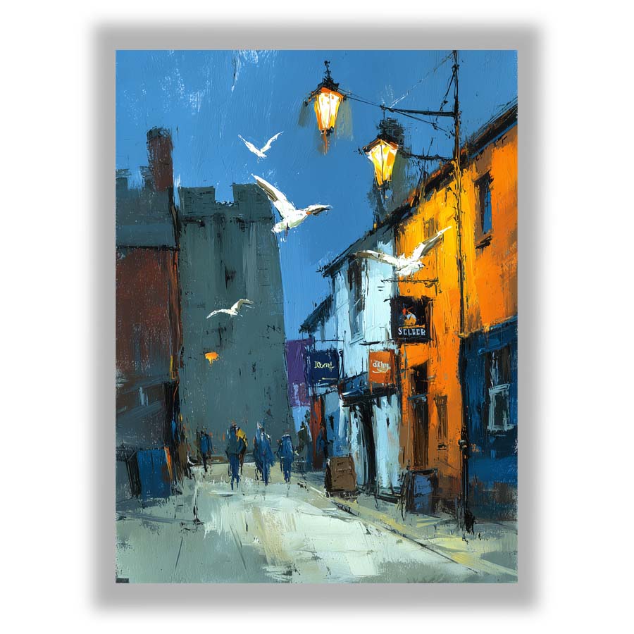 Small - White Frame