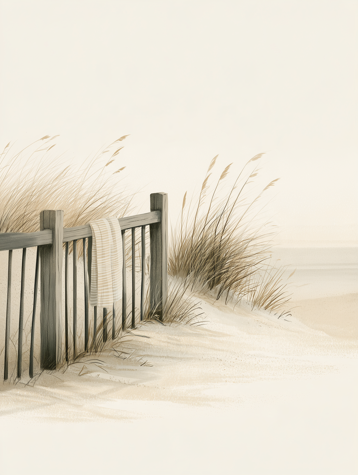 Coastal Stillness - The Last Swim
