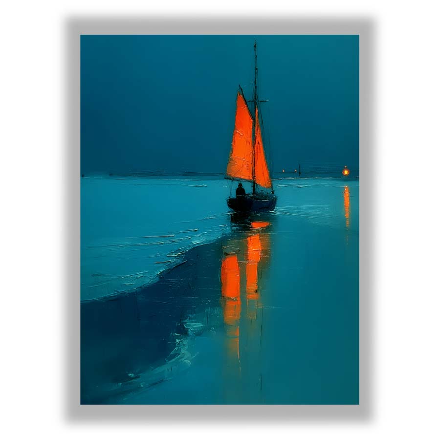 Small - White Frame