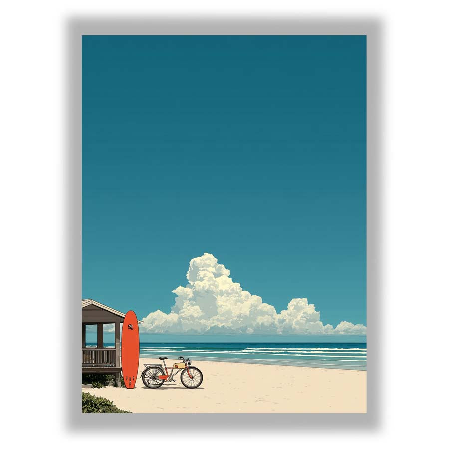Small - White Frame