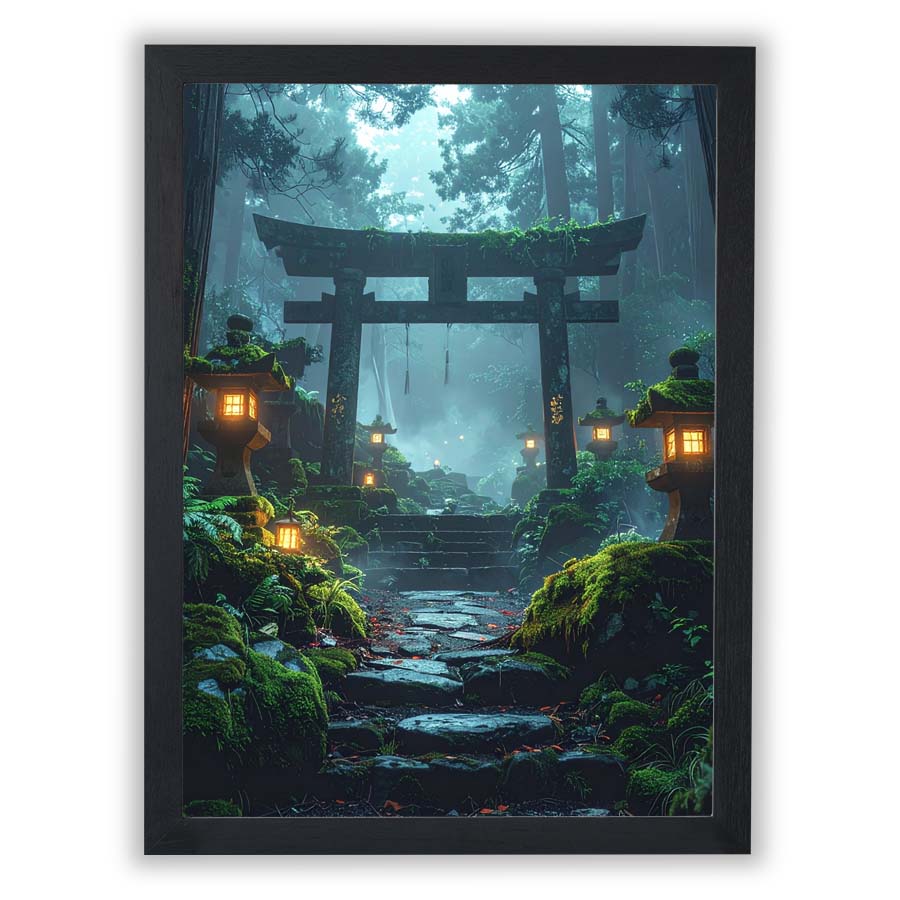 Forestscape – Sacred Forest Shrine - Small - Unframed