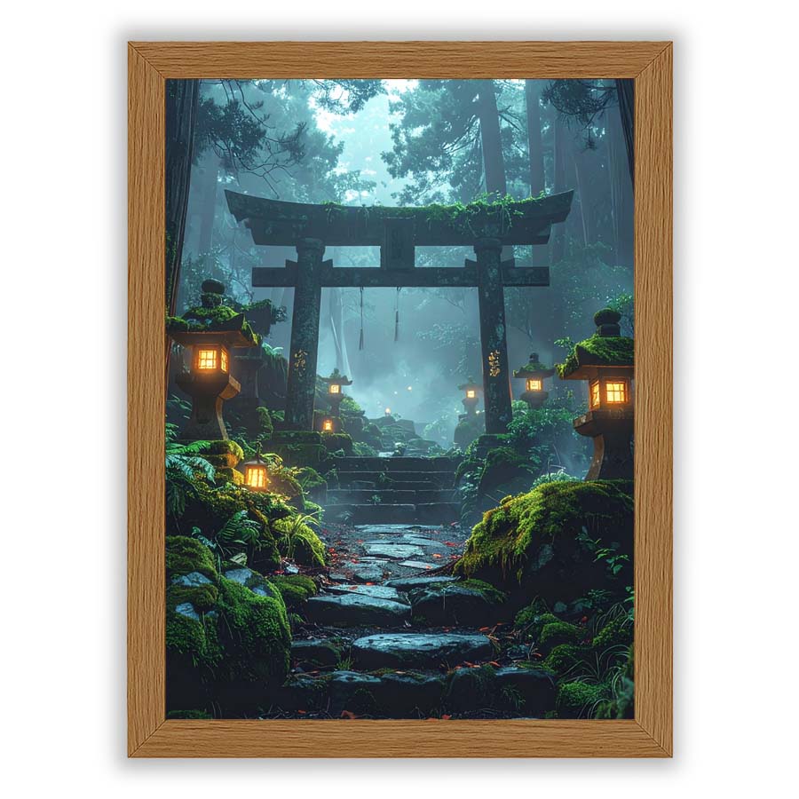 Small - Black Frame