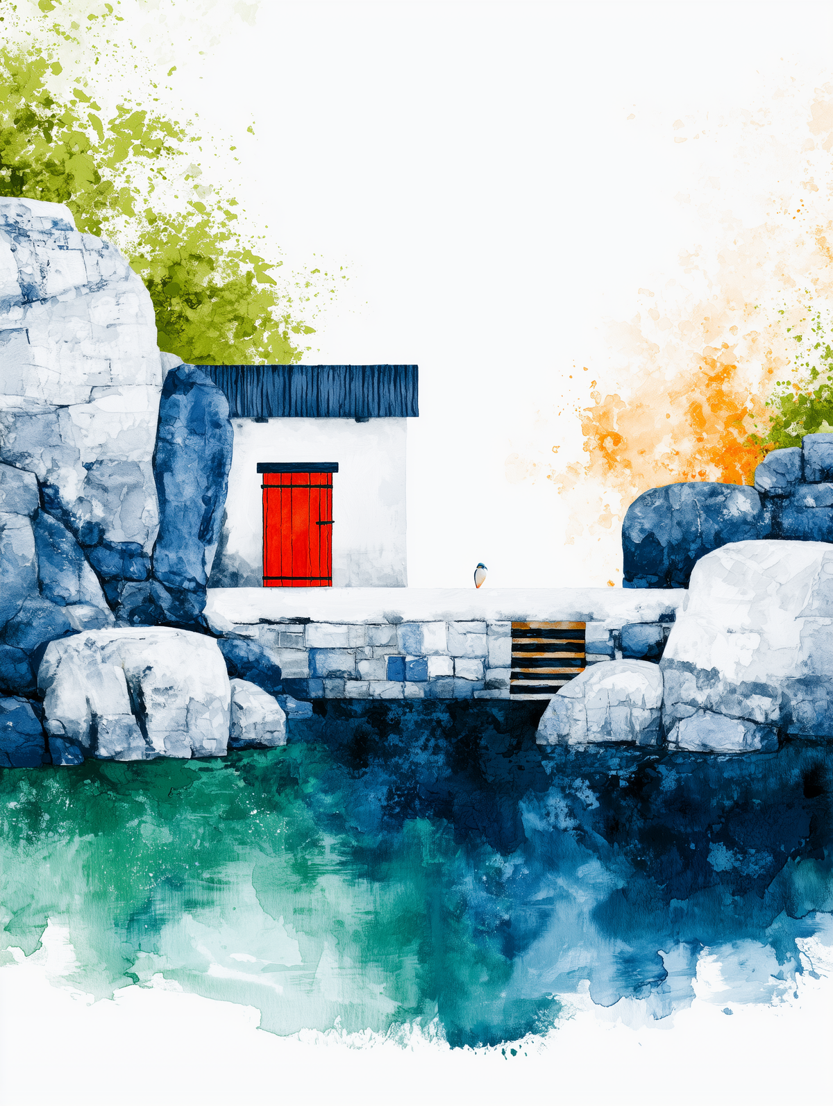 Painted Shores - Red Door