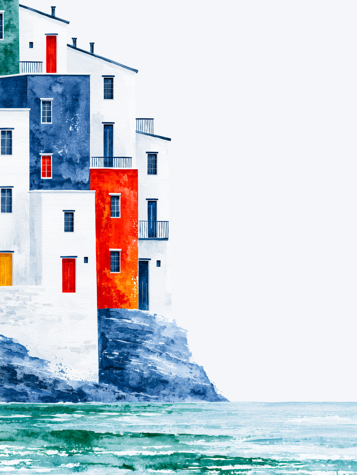 Painted Shores - Cliffside Houses