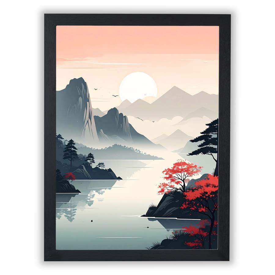 Japanese Ink – Serenity - Small - Unframed