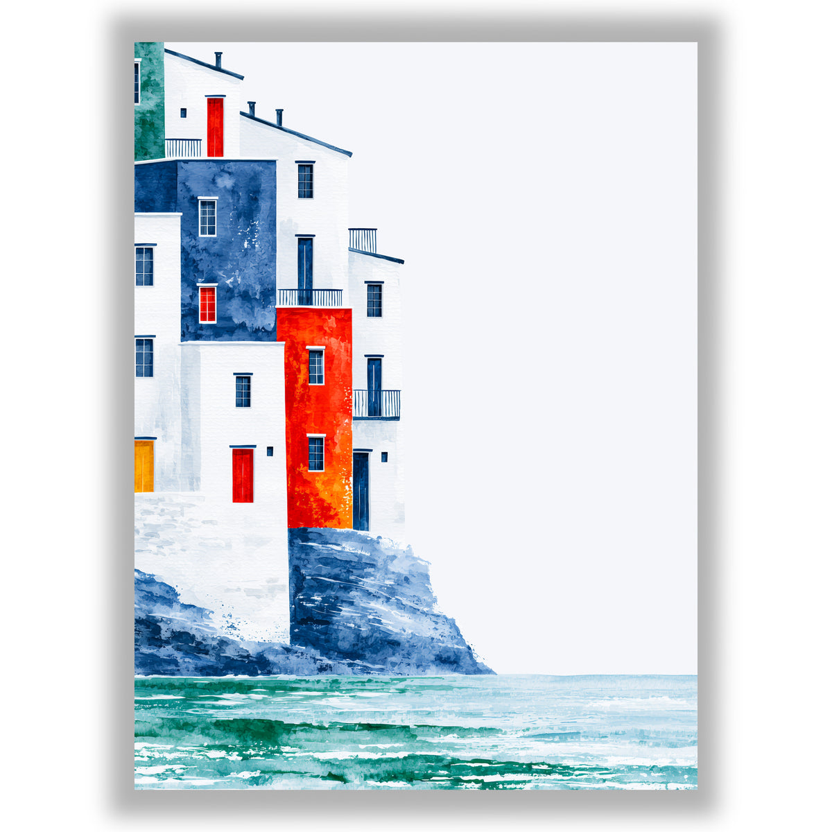 Painted Shores - Cliffside Houses
