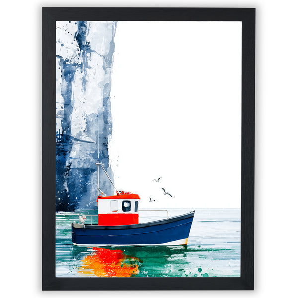 Painted Shores - Harbour Boat
