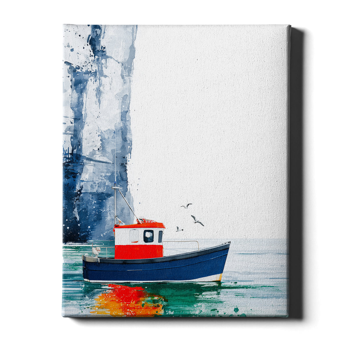 Painted Shores - Harbour Boat