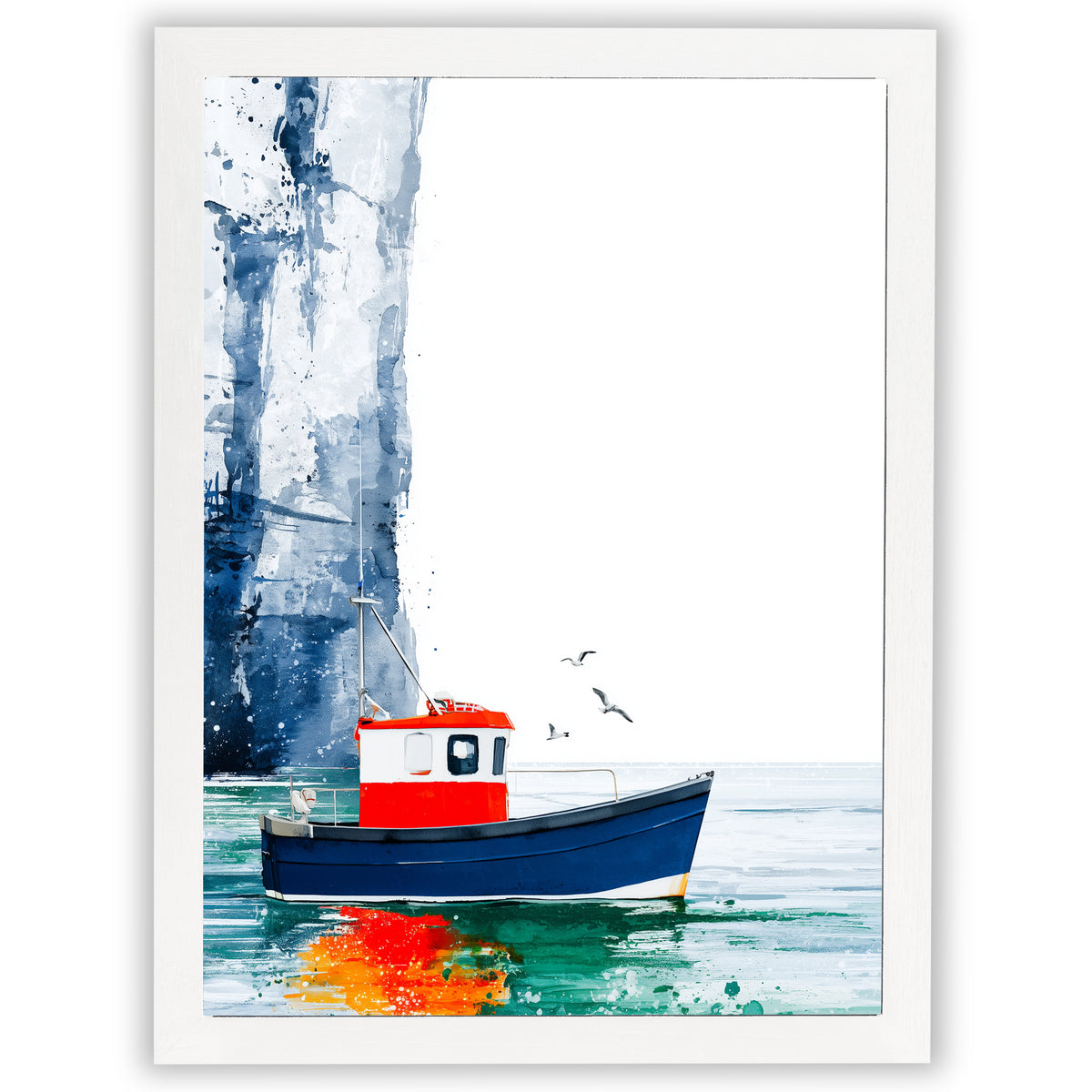 Painted Shores - Harbour Boat