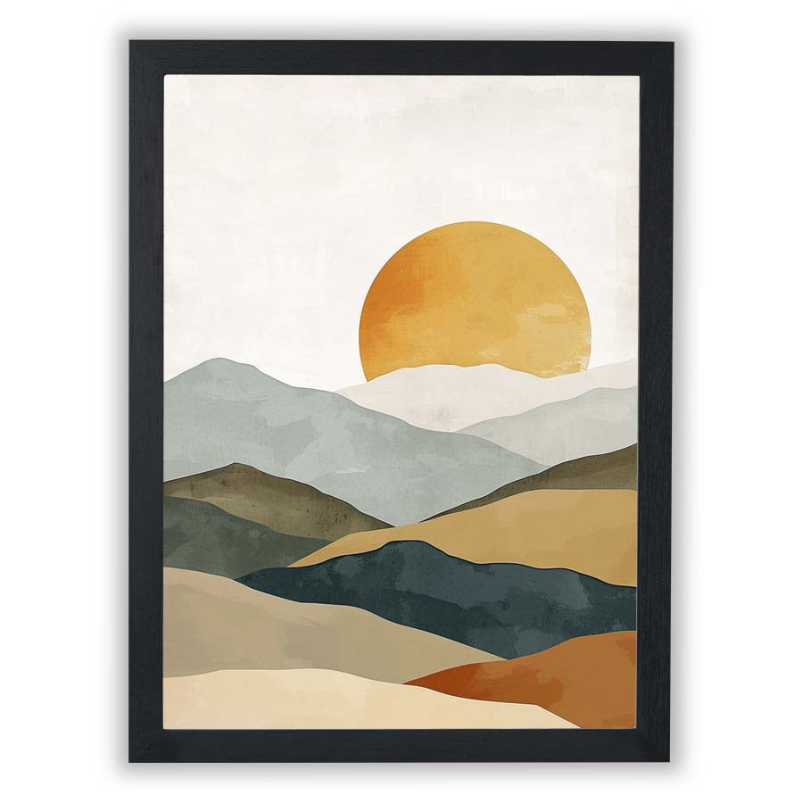 Sunscape – Verdant Horizon - Small - Unframed