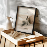 Coastal Calm | Set of 3 Neutral Coastal Wall Art Prints