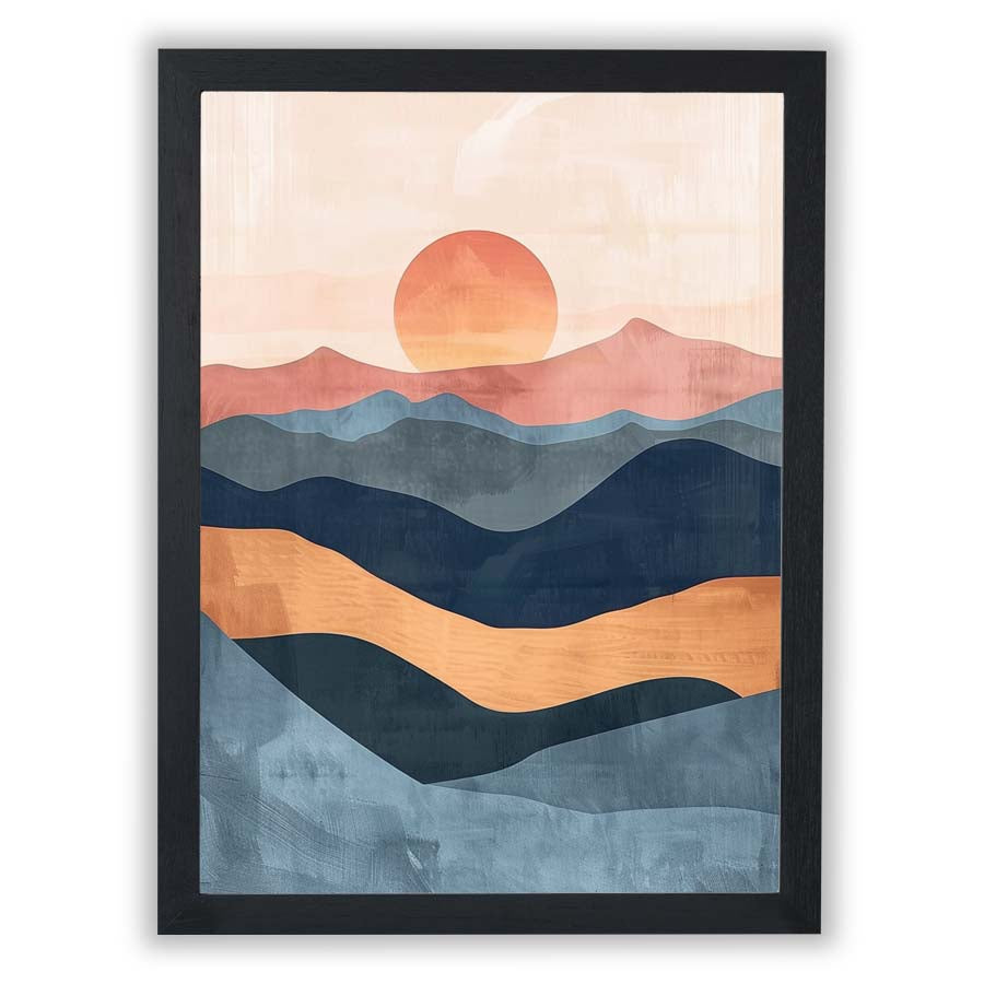 Sunscape – Ember Sky - Small - Unframed