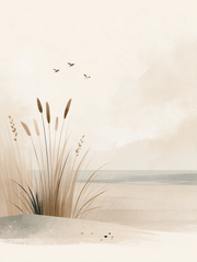 Coastal Calm - Shoreline Reeds