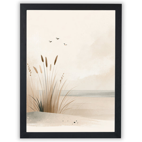Coastal Calm - Shoreline Reeds