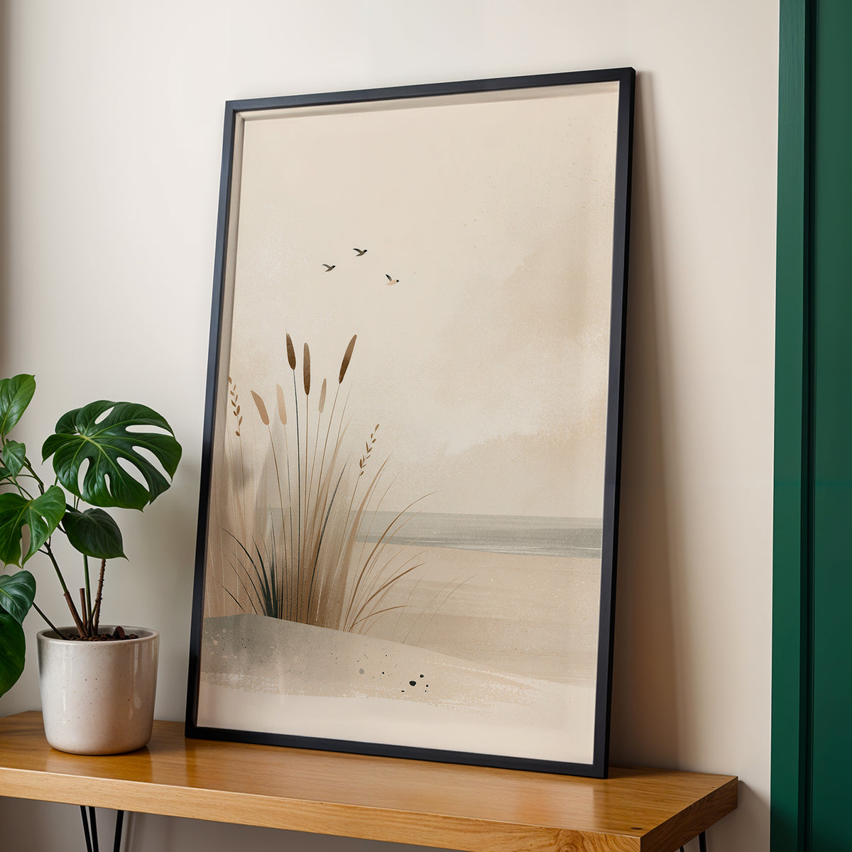 Coastal Calm - Shoreline Reeds