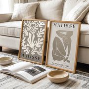 Matisse 1 | Set of 2 Neutral Art Prints