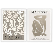 Matisse 1 | Set of 2 Neutral Art Prints