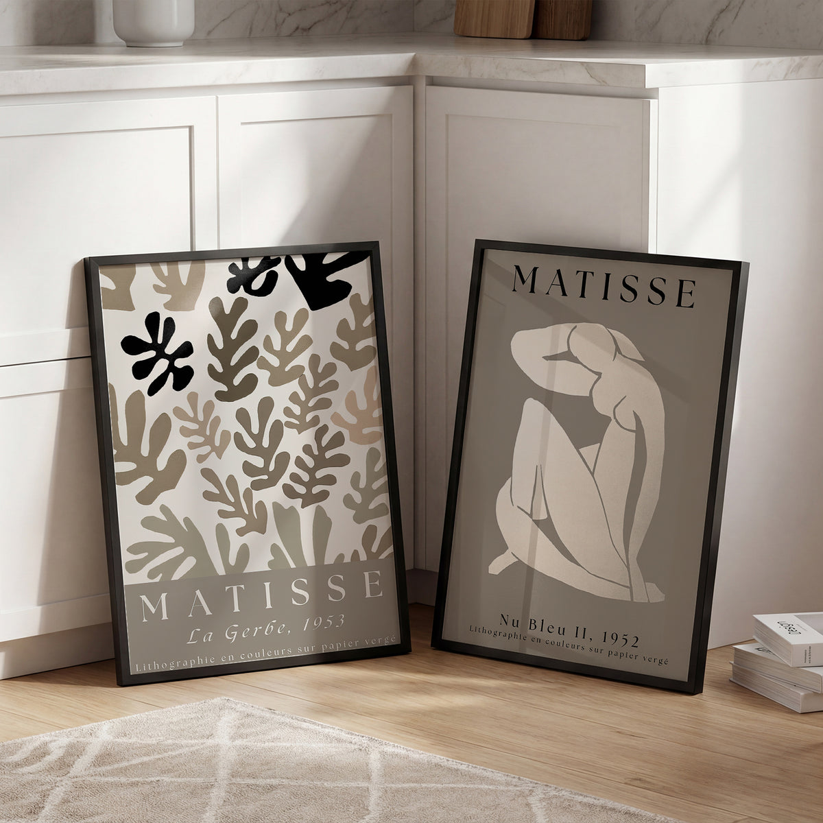 Matisse 2 | Set of 2 Neutral Art Prints