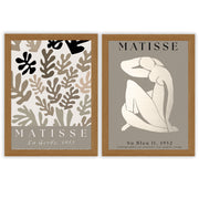 Matisse 2 | Set of 2 Neutral Art Prints