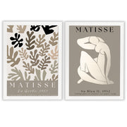 Matisse 2 | Set of 2 Neutral Art Prints