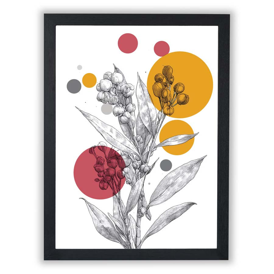 Illustrated Forms – Autumn Study - Small - Unframed