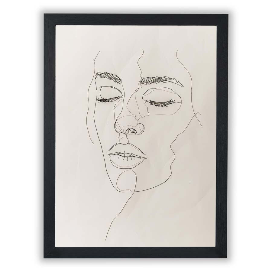 Minimal Muse – Quiet Contour - Small - Unframed