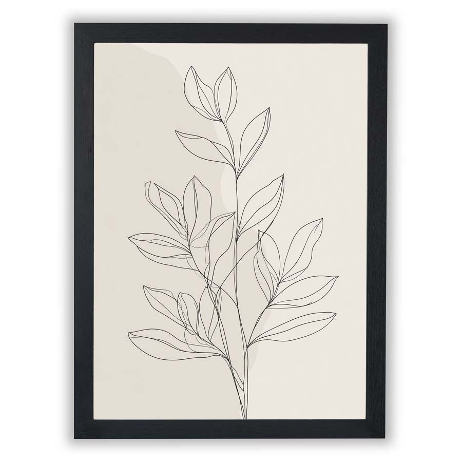 Modern Line – Olive Branch - Small - Unframed